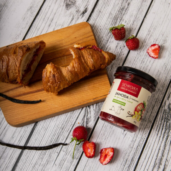 Džem jahoda s vanilkou