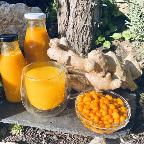 Sirup Rakytník se zázvorem